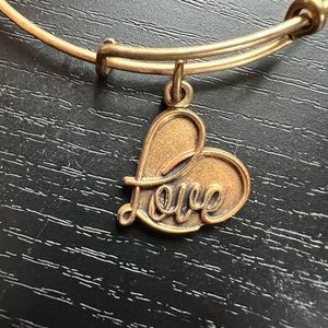 Alex and Ani Heart Bracelet